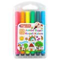 BİGPOİNT BP909-12 JUMBO ÜÇGEN KEÇELİ KALEM 12'Lİ SET (PLASTİK KUTULU)