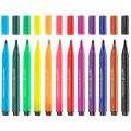BİGPOİNT BP909-12 JUMBO ÜÇGEN KEÇELİ KALEM 12'Lİ SET (PLASTİK KUTULU)