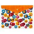 BİGPOİNT BP236-03 ÇITÇITLI DOSYA A4 EMOJİ DESENLİ 12'Lİ PAKET