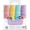 CARİOCA 42870 FOSFORLU İŞARETLEME KALEMİ 4'LÜ