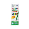 CARİOCA 42879 ÜÇGEN ELLERİ KİRLETMEYEN YIKANABİLİR PASTEL BOYA KALEMİ 6'LI