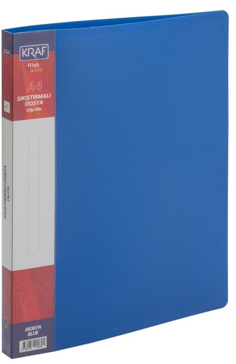 KRAF 58186 SIKIŞTIRMALI DOSYA AB307A MAVİ
