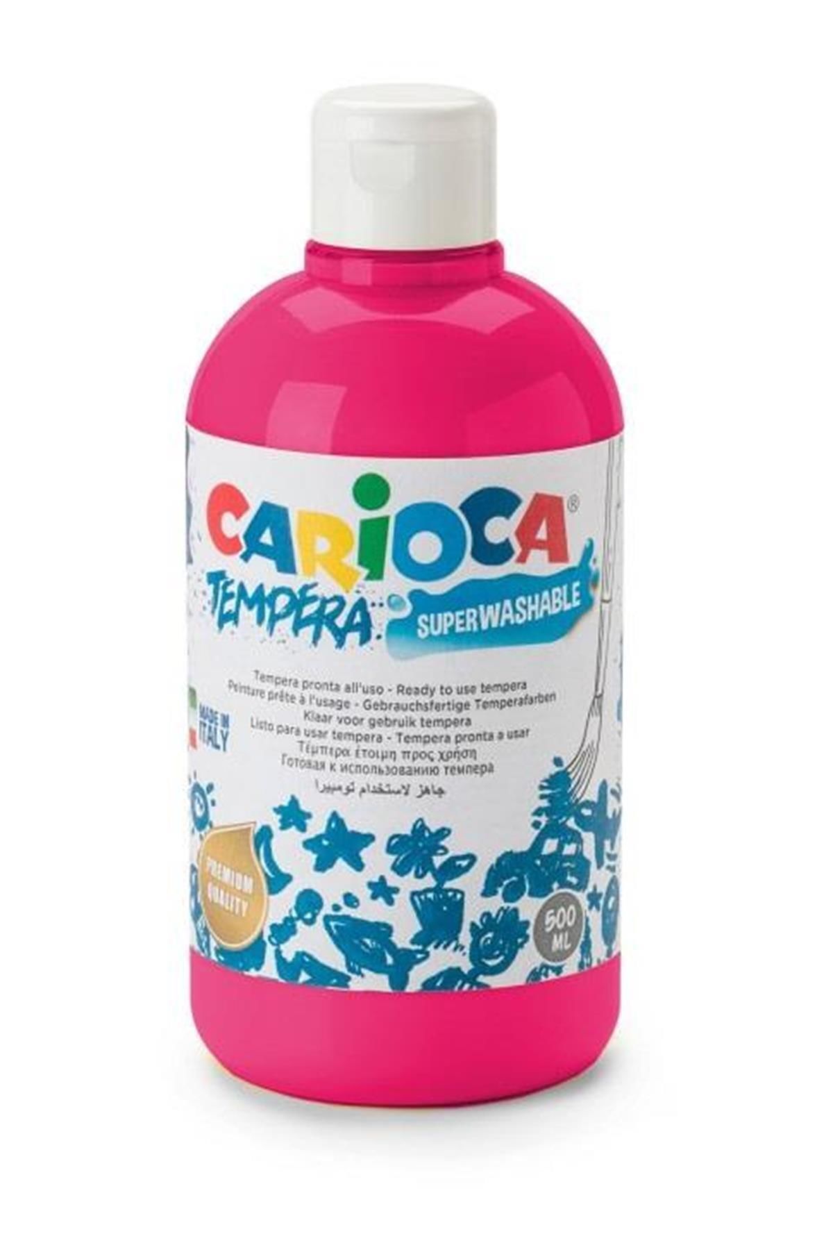 CARİOCA KO027/04 TEMPERA SULUBOYA SÜP.YIKANABİLİR 500 ml FUŞYA