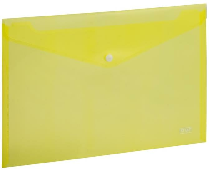 KRAF 1209 ÇITÇITLI DOSYA A4 SARI 12'Lİ PAKET