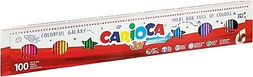 CARİOCA 41019 JOY SÜPER YIKANABİLİR KEÇELİ BOYA 100'LÜ