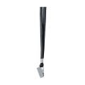 SARFF 15311201 METAL KLİPSLİ ASKI İPİ SİYAH 50 Lİ