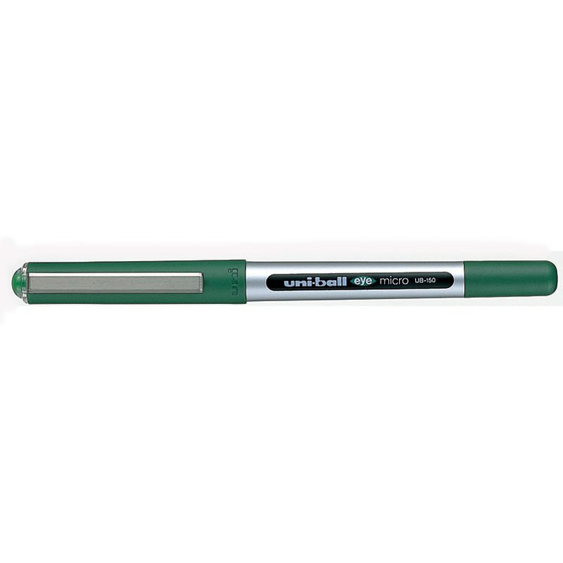 UNİ UB-150 EYE MİCRO ROLLER KALEM YEŞİL 12'Lİ KT.