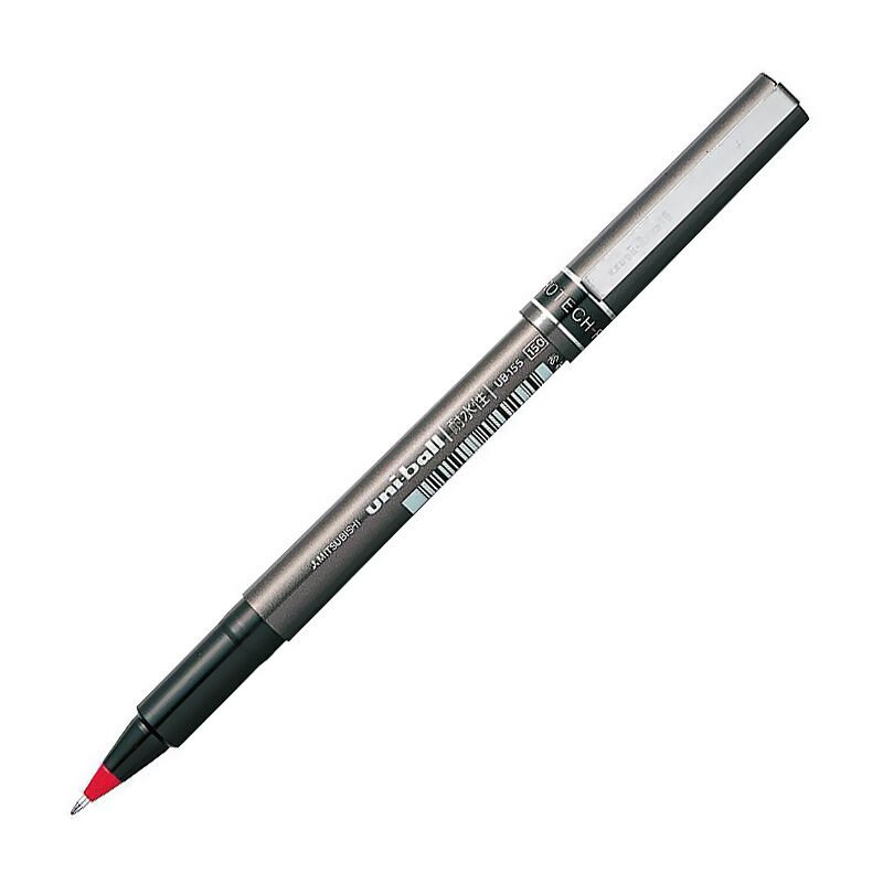 UNİ UB-155 DELUXE MİCRO ROLLER KALEM KIRMIZI 12'Lİ KT.