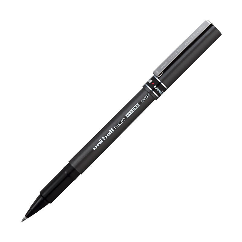 UNİ UB-155 DELUXE MİCRO ROLLER KALEM SİYAH 12'Lİ KT.