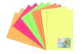 LİNO PP 0151JQ FOSFORLU FON KARTONU 170 GR. 5 RENK