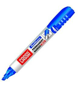 CASSA 9916 PERMANENT KOLİ KALEMİ KESİK UÇ MAVİ 12'Lİ KT.