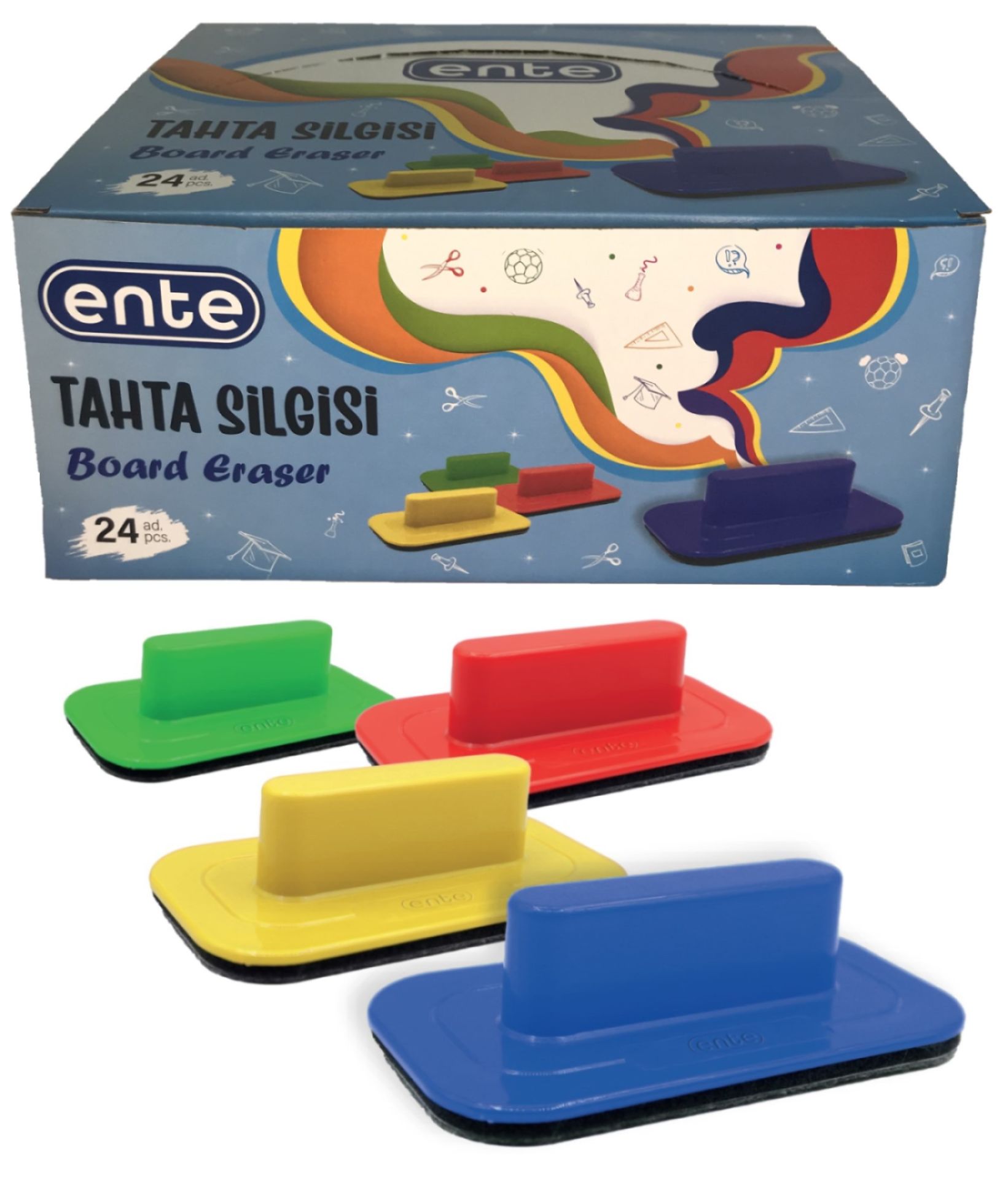 ENTE TAHTA SİLGİSİ 36 LI