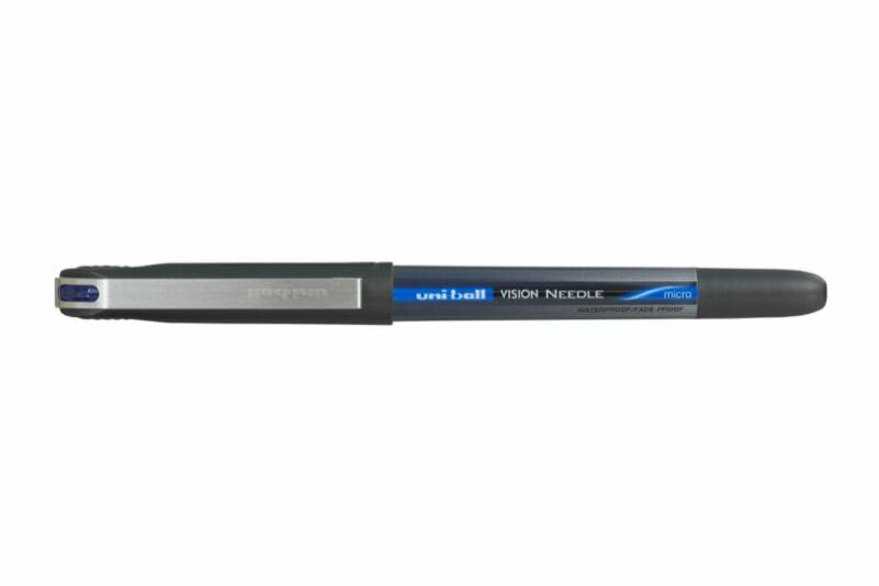UNİ UB-185 VİSİON NEEDLE ROLLER MAVİ 05 MM 12'Lİ KT.