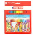 BİGPOİNT BP940-24 KURU BOYA KALEMİ 24 RENK