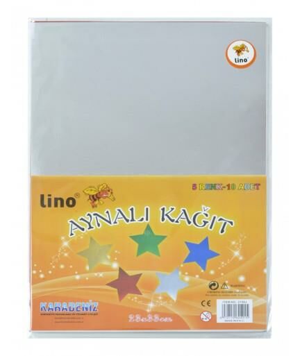 LİNO 2708JQ AYNALI KAĞIT 10 LU(50x70)