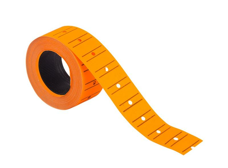 KRAF 05300 MOTEX ETİKET 12x21 MM FOSFORLU TURUNCU 12'Lİ PAKET