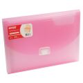 BİGPOİNT BP262-25 KÖRÜKLÜ DOSYA 13 CEPLİ KİLİTLİ A4 KIRMIZI