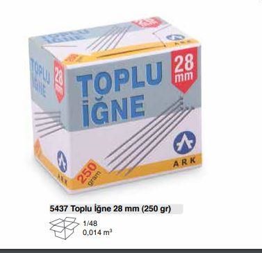 ARK 5437 TOPLU İĞNE 28 MM (250 GR)