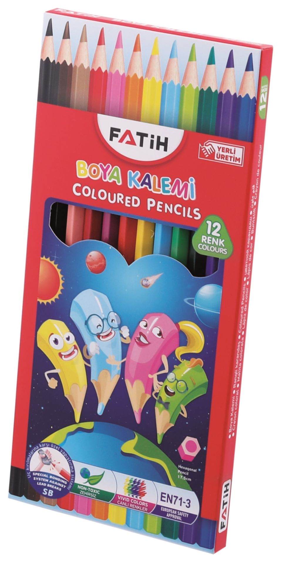 FATİH KURUBOYA 12 RENK TAM BOY