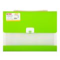 BİGPOİNT BP264-55 LOLLY SERİSİ KÖRÜKLÜ DOSYA 13 CEPLİ KİLİTLİ A4 YEŞİL