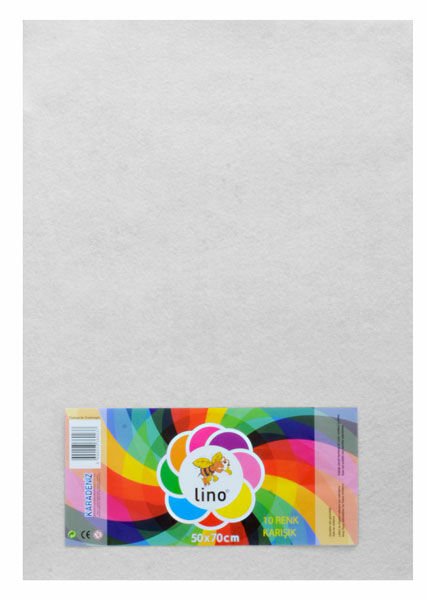 LİNO 2729-JQ KEÇE 50X70 BEYAZ 10'LU