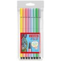 STABİLO PEN 68 KEÇE UÇLU KALEM 68-8-01 PASTEL 8'Lİ