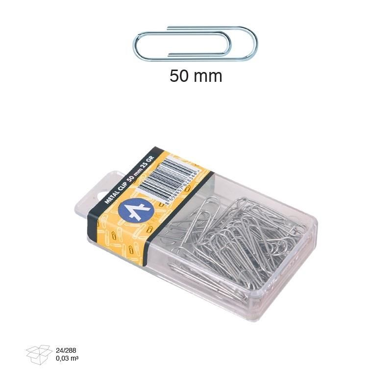 ARK 2844 METAL ATAŞ 50 MM  NO:5 (25 GR) 24'LÜ KUTU