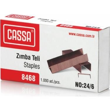 CASSA 8468 ZIMBA TELİ NO 24/6 SARI 10'LU PK.