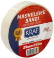KRAF 4025G MASKELEME BANDI 25 MM X 40 M