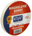 KRAF 4012G MASKELEME BANDI 12 MM X 40 M