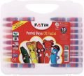 FATİH PASTEL BOYA 18 RENK KİNG SİZE (ÇANTALI)