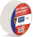 KRAF 5038G ÇİFT TARAFLI KÖPÜK BANT 38MMX5M