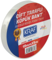 KRAF 5015G ÇİFT TARAFLI KÖPÜK BANT 15MMX5M
