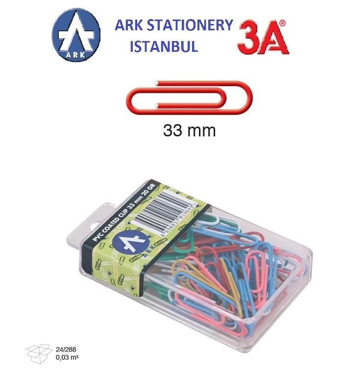 ARK 1964 PVC ATAŞ 33 MM NO:4 (20 GR) 24'LÜ KT