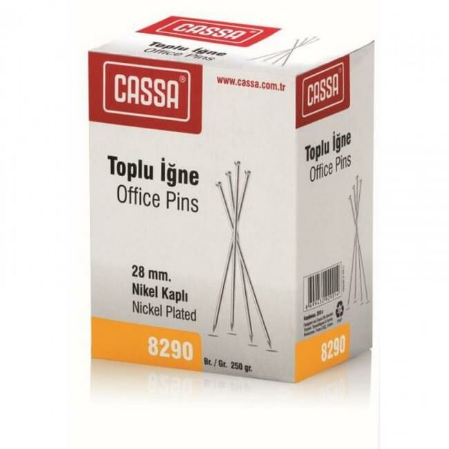 CASSA 8290 TOPLU İĞNE 250GR 25 MM