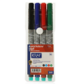 KRAF 260 ASETAT KALEMİ SİLGİLİ (M) 4 LÜ SET