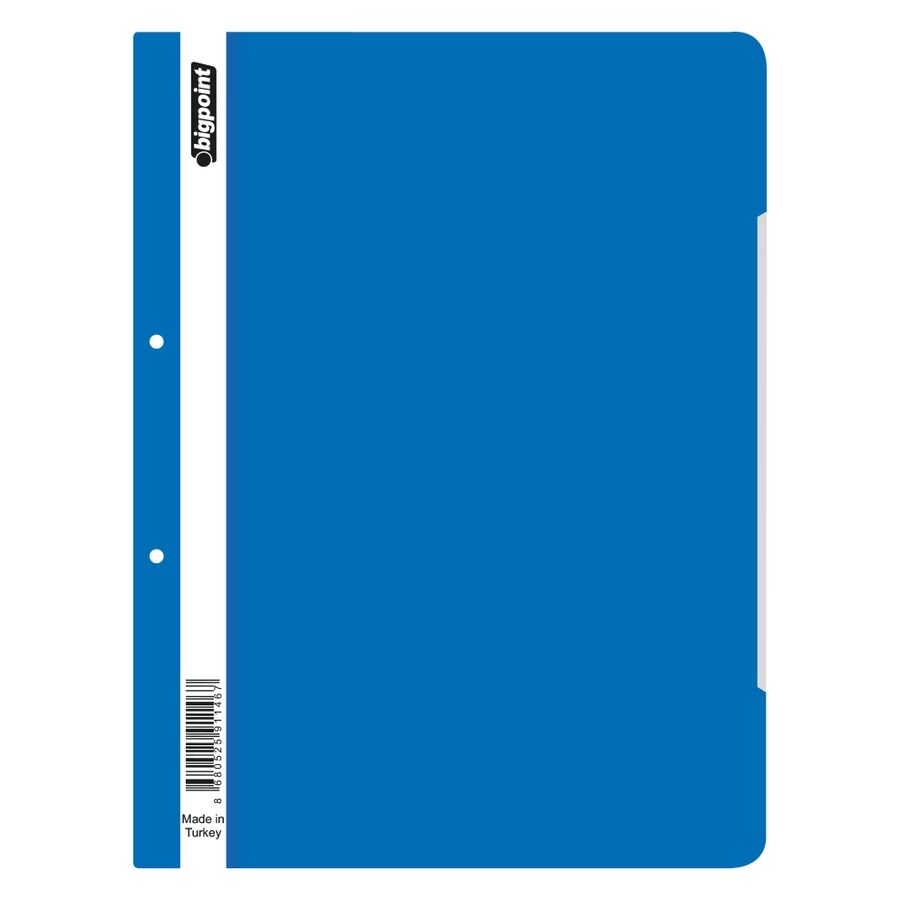 BİGPOİNT BP295-35 TELLİ DOSYA MAVİ 50'Lİ PAKET