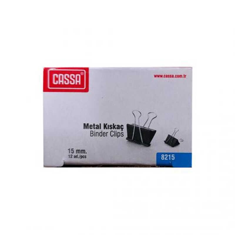 CASSA 8215 ÇELİK KISKAÇ 15 MM 12'Lİ KT.