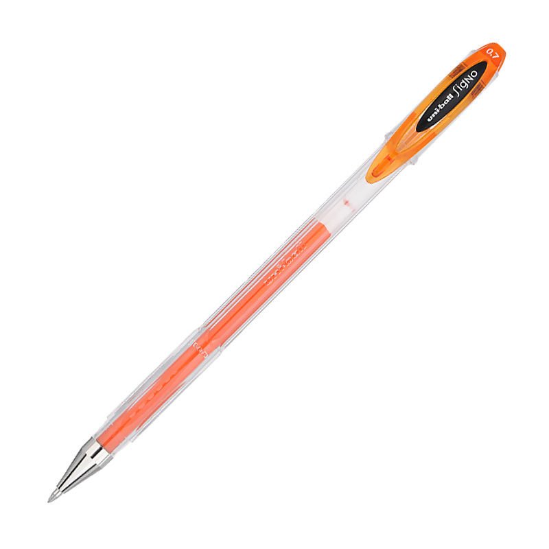 UNİ UM-120 SİGNO JEL ROLLER TURUNCU 07 MM 12'Lİ KT.
