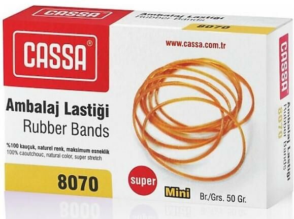 CASSA 8070 %100 KAUÇUK AMBALAJ LASTİĞİ 50 GR