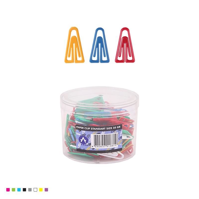 ARK 1881 PLASTİK STANDART ATAŞ (35 GR) 6'LI KT