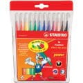 STABİLO 280/12-01 POWER KEÇELİ KALEM 12'Lİ