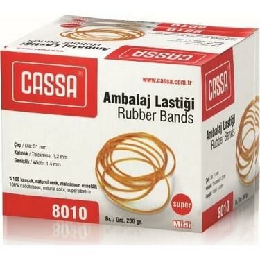 CASSA 8010 AMBALAJ LASTİĞİ 200 GR MİDİ