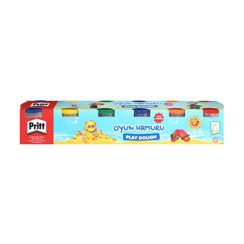 PRİTT 1831457 OYUN HAMURU 6 RENK 100 GR