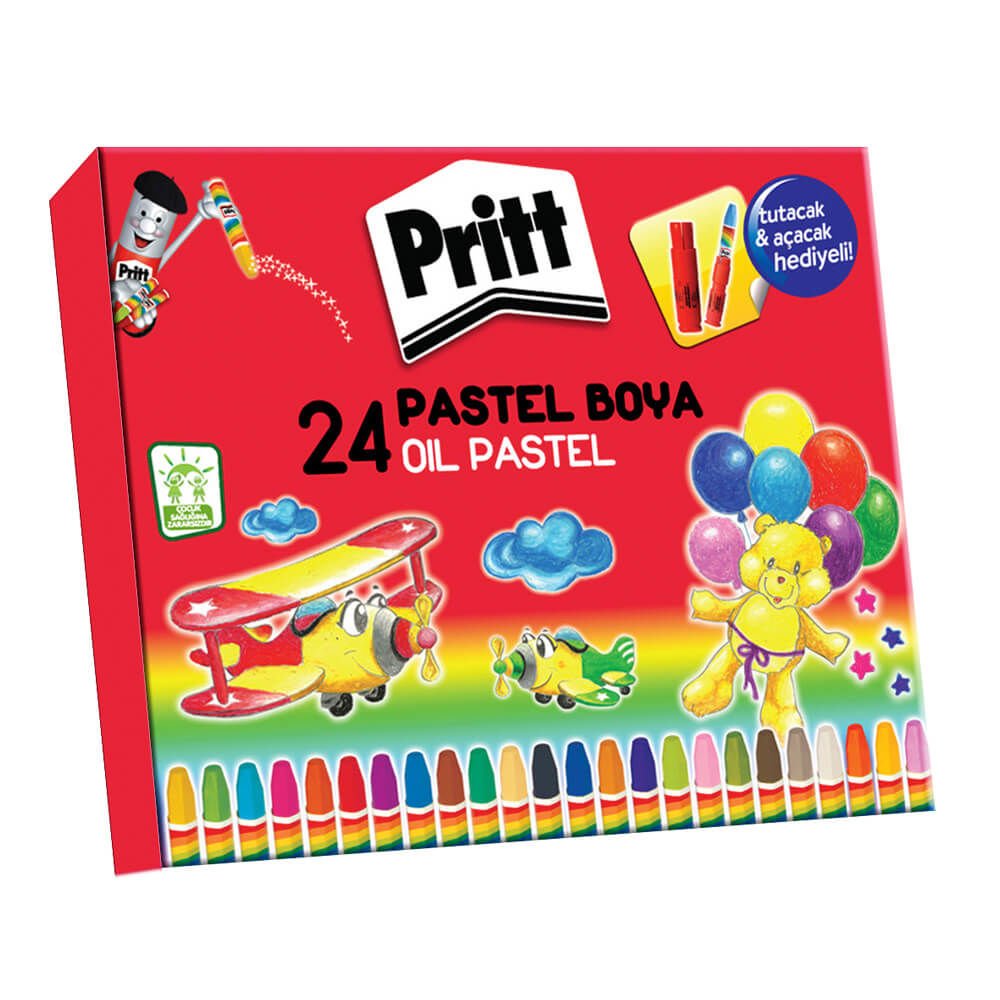 PRİTT 1307853 PASTEL BOYA 24 LÜ KARTON KUTU