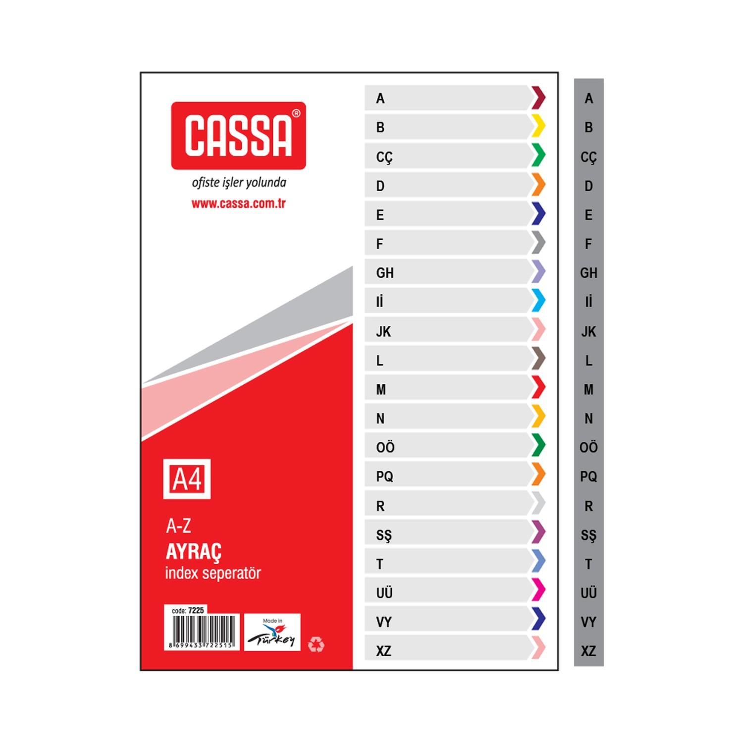 CASSA 7225 AYRAÇ A-Z