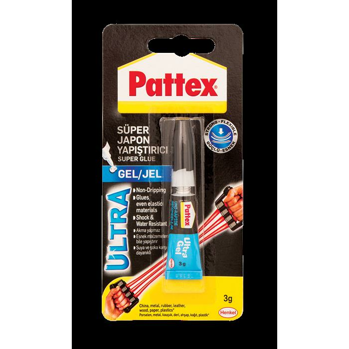 PATTEX 1505805 ULTRA GEL SÜPER JAPON YAPIŞTIRICI 3 GR