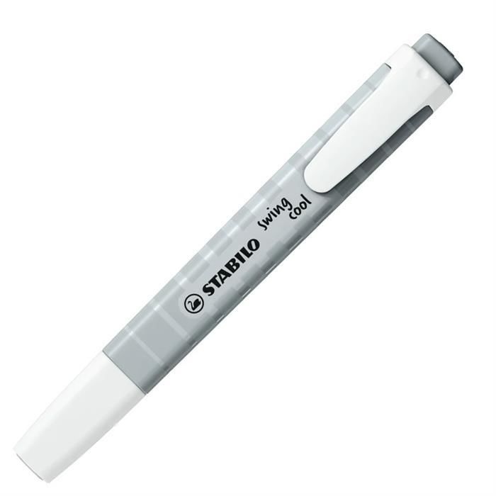 STABİLO 275-194-8 SWİNG COOL PASTEL FOSFORLU KALEM TOZLU GRİ 10'LU KT.