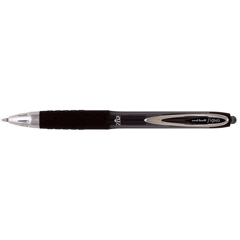 UNİ UMN-207 SİGNO JEL ROLLER SİYAH 07 MM 12'Lİ KT.