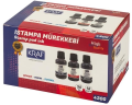 KRAF 430G ISTAMPA MÜREKKEBİ 30CC SİYAH 12'Lİ KUTU